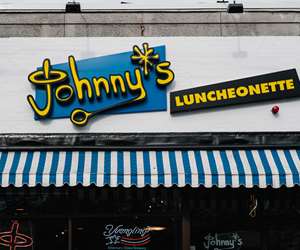 Johnny's Luncheonette Sign